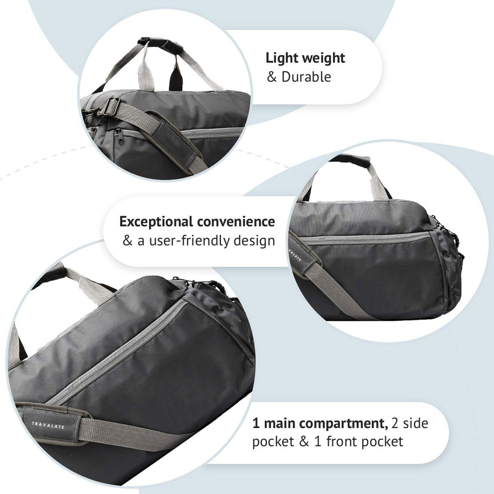 Duffle Bags (Grey)